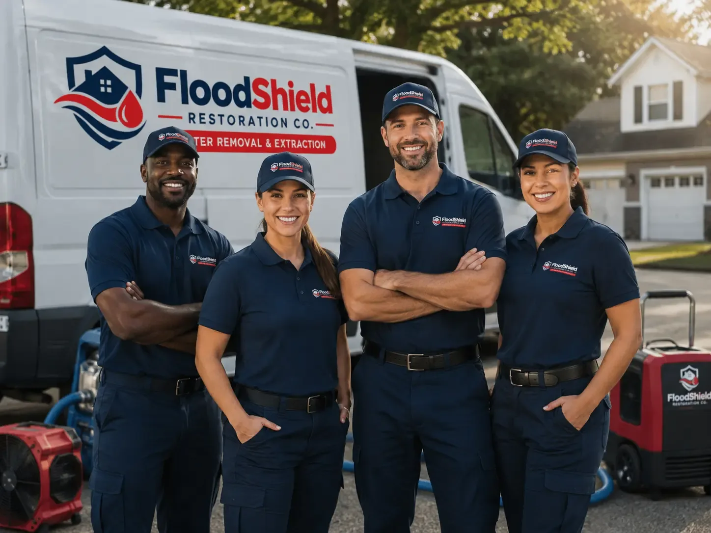 Flood Damage Restoration company in Harrisburg, OH